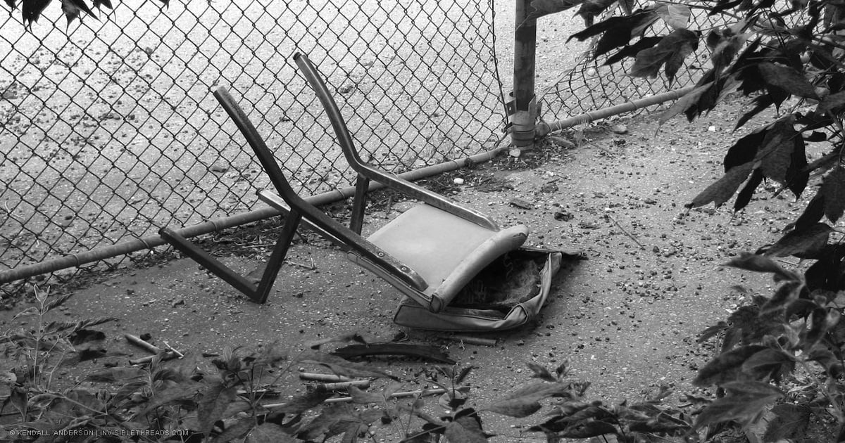 broken-chair-whitby-psychiatric-facility-invisible-threads