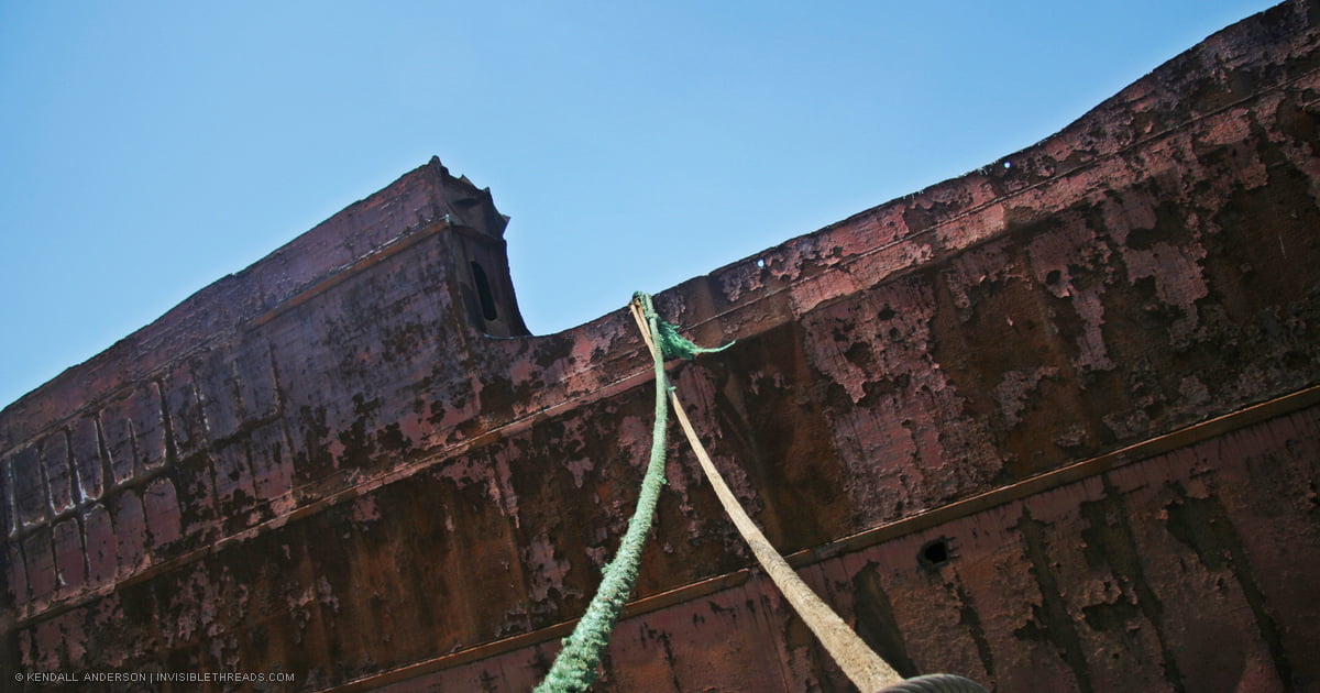 Ropes to Hull | Shipbreaking Yards | Invisible Threads